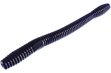 Image of Zoom Magnum Finesse Worm, 10 Pack, 5in, Black Grape, 114161X