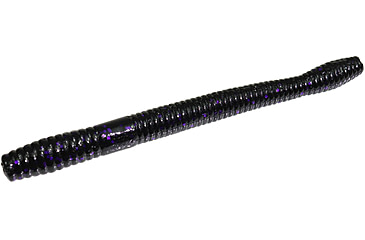 Image of Zoom Magnum Finesse Worm, 10 Pack, 5in, Blackberry, 114229X