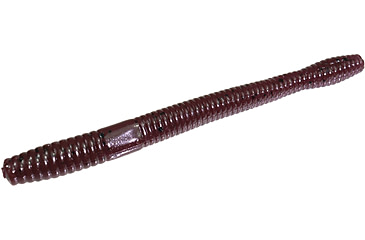 Image of Zoom Magnum Finesse Worm, 10 Pack, 5in, Purple Pumpkin, 114432X
