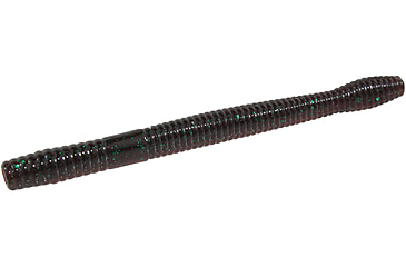 Image of Zoom Magnum Finesse Worm, 10 Pack, 5in, Scuppernong Green, 114316X