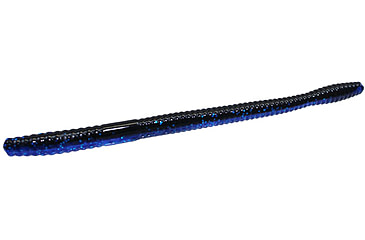 Image of Zoom Magnum Trick Worm, 8 Pack, 7in, Black Sapphire, 115100X