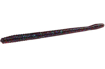 Image of Zoom Magnum Trick Worm, 8 Pack, 7in, Plum Apple, 115113