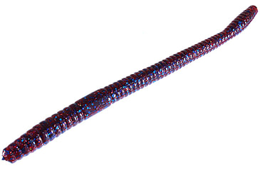 Image of Zoom Magnum Trick Worm, 8 Pack, 7in, Plum Crazy, 115285X