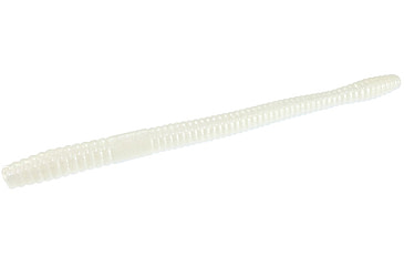 Image of Zoom Magnum Trick Worm, 8 Pack, 7in, White Pearl, 115045X