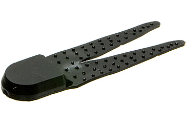 Image of Zoom Pro Chunk Jig Trailer, 5 Pack, 3 1/2in, Black, 048038X