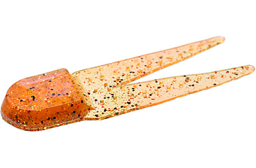 Image of Zoom Pro Chunk Jig Trailer, 5 Pack, 3 1/2in, Bourbon Blaze, 048416X