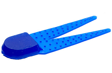Image of Zoom Pro Chunk Jig Trailer, 5 Pack, 3 1/2in, Flippin Blue, 048066X