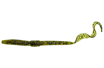 Image of Zoom Shakey Tail Finesse Worm, 20 Pack, 6in, Watermelon Candy, 038120X