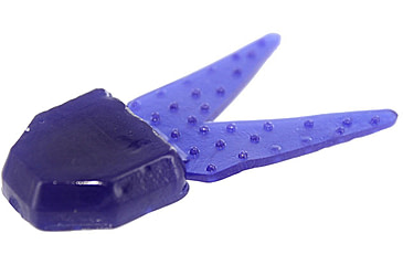 Image of Zoom Small Chunk Jig Trailer, 5 Pack, 2.5in, Flippin Purple, 027101X