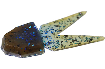 Image of Zoom Small Chunk Jig Trailer, 5 Pack, 2.5in, Okeechobee Craw, 027251X