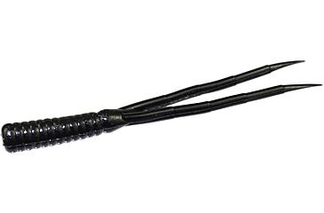 Image of Zoom Split Tail Trailer Spinner Bait, 20 Pack, 4in, Black, 008038X