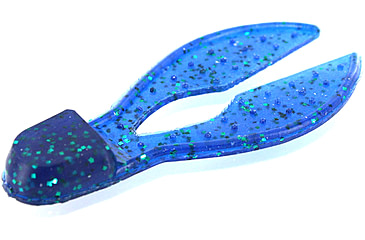 Image of Zoom Super Chunk Jig Trailer, 5 Pack, 3.5in, Emerald Blue, 037352X