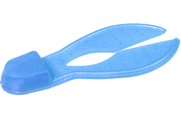 Image of Zoom Super Chunk Jig Trailer, 5 Pack, 3.5in, Powder Blue, 037207X