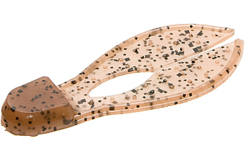 Image of Zoom Super Chunk Jig Trailer, 5 Pack, 3.5in, Pumpkin, 037013X