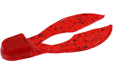 Image of Zoom Super Chunk Jig Trailer, 5 Pack, 3.5in, Tomato Seed, 037084X