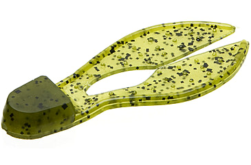 Image of Zoom Super Chunk Jig Trailer, 5 Pack, 3.5in, Watermelon Seed, 037019X
