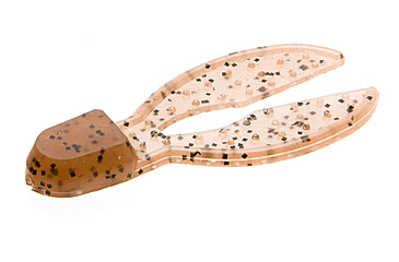Image of Zoom Super Chunk Jr Jig Trailer, 6 Pack, 2in, Pumpkin, 041013X