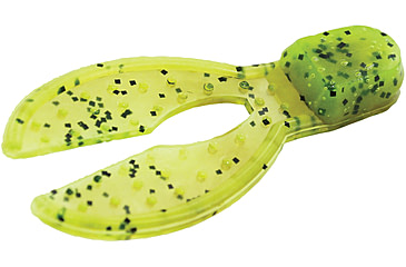 Image of Zoom Super Chunk Jr Jig Trailer, 6 Pack, 2in, Summer Craw, 041301X