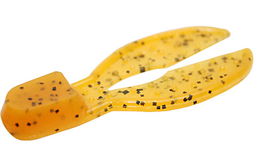Image of Zoom Super Chunk Jr Jig Trailer, 6 Pack, 2in, Sweet Potato, 041150X