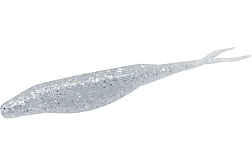 Image of Zoom Super Fluke Baitfish Imitator, 10 Pack, 5.25in, Icicle, 023034X
