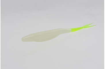 Image of Zoom Super Fluke Fluke, 10, 5.25in, Glow Chartreuse Tail, 23190