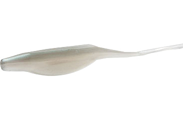 Image of Zoom Super Fluke Jr Baitfish Imitator, 10 Pack, 4in, Green Albino, 056238X