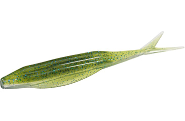 Image of Zoom Super Fluke Jr Baitfish Imitator, 10 Pack, 4in, Smallmouth Magic, 056437X
