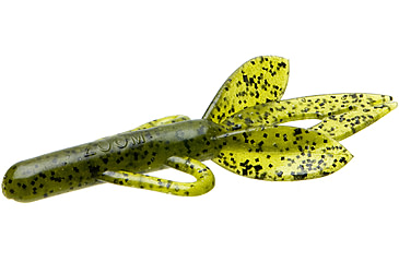 Image of Zoom Super Hog Creature Bait, 10 Pack, 4in, Watermelon Seed, 85019