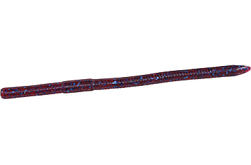 Image of Zoom Swamp Crawler Finesse Worm, 5 Pack, 5.5in, Plum 2, 016004X