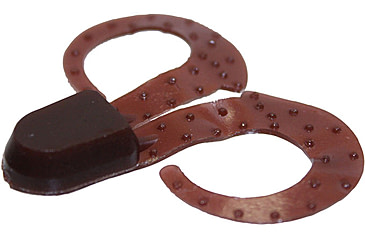 Image of Zoom Swimmin Chunk Jig Trailer, 10 Pack, 3in, Brown, 043117X