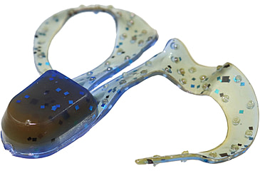 Image of Zoom Swimmin Chunk Jig Trailer, 10 Pack, 3in, Okeechobee Craw, 043251X