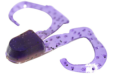 Image of Zoom Swimmin Chunk Jig Trailer, 10 Pack, 3in, PB &amp; J, 043225X