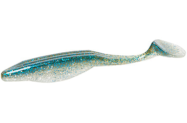 Image of Zoom Swimmin Super Fluke Jr Baitfish Imitator, 10 Pack, 4in, Silver Flash, 117356X