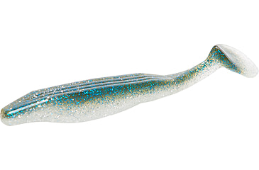 Image of Zoom Swimmin' Super Fluke Swimbaits, 5, 5in, Silver Flash, 116356