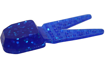 Image of Zoom Tiny Chunk Jig Trailer, 5 Pack, 2in, Sapphire Blue, 029110X