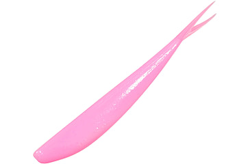 Image of Zoom Tiny Fluke Baitfish Imitator, 20 Pack, 3in, Bubble Gum, 081039X