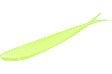 Image of Zoom Tiny Fluke Baitfish Imitator, 20 Pack, 3in, Chartreuse Pearl, 081046X