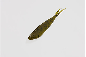 Image of Zoom Tiny Fluke Fluke, 20, 3in, Green Pumpkin, 81025
