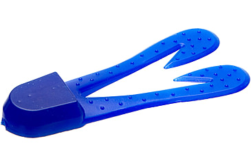 Image of Zoom U-V Chunk Jig Trailer, 5 Pack, 3in, Flippin Blue, 084066X