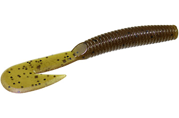 Image of Zoom U-V Grub, 10 Pack, 3.25in, Green Pumpkin, 058025X