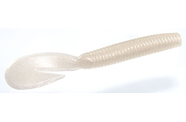 Image of Zoom U-V Grub, 10 Pack, 3.25in, White Pearl, 058045X
