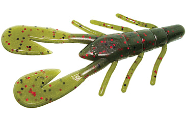 Image of Zoom U-V Speed Craw, 12 Pack, 3.5in, Avocado, 080147X