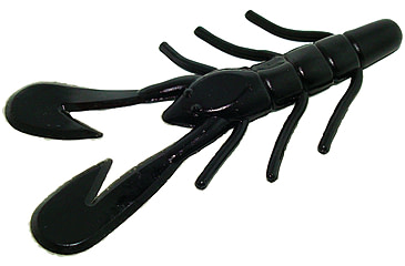 Image of Zoom U-V Speed Craw, 12 Pack, 3.5in, Black, 080038X
