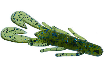 Image of Zoom U-V Speed Craw, 12 Pack, 3.5in, Blue Watermelon, 080103X