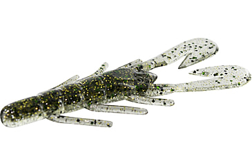 Image of Zoom U-V Speed Craw, 12 Pack, 3.5in, Green Flash, 080351X