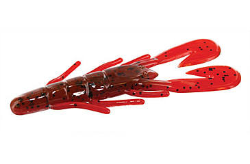 Image of Zoom U-V Speed Craw, 12 Pack, 3.5in, Green Pumpkin Tomato, 080338X