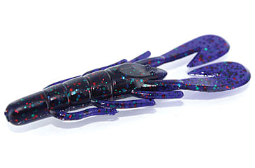 Image of Zoom U-V Speed Craw, 12 Pack, 3.5in, Junebug Red, 080177X
