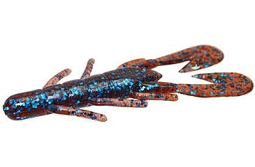 Image of Zoom U-V Speed Craw, 12 Pack, 3.5in, Moccasin Blue, 080007X