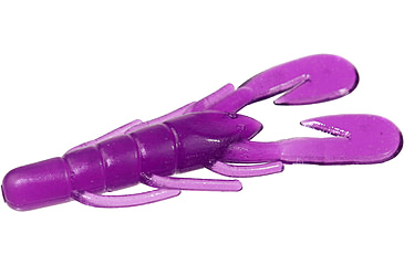 Image of Zoom U-V Speed Craw, 12 Pack, 3.5in, Old Purple, 080065X