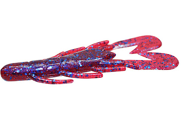 Image of Zoom U-V Speed Craw, 12 Pack, 3.5in, Plum, 080004X